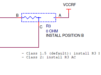 Bluetooth™ Low Energy TX power selection option